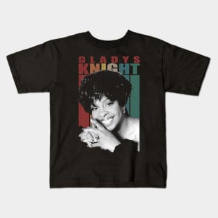 Soulful Serenade Chic Gladys-Inspired Shirts, Refined Elegance for True Music Aficionados Kids T-Shirt